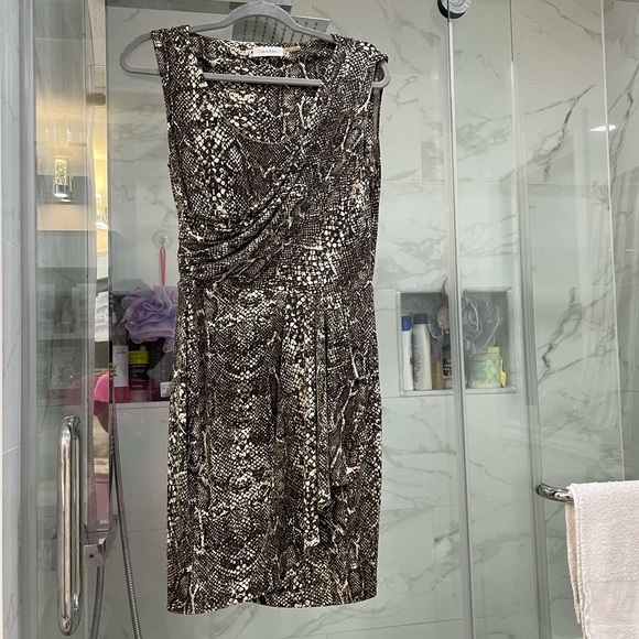 CALVIN KLEIN Snakeskin Dress - Picture 1 of 3